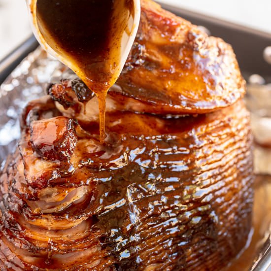 Maple Glazed Spiral Ham