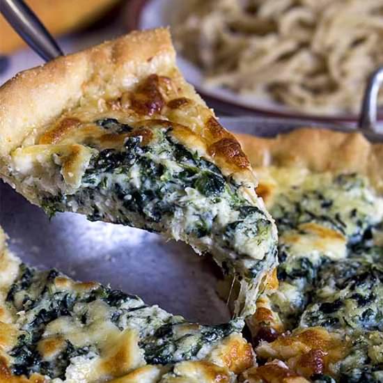 Spinach Pizza