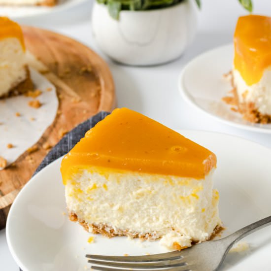 Passion Fruit Cheesecake