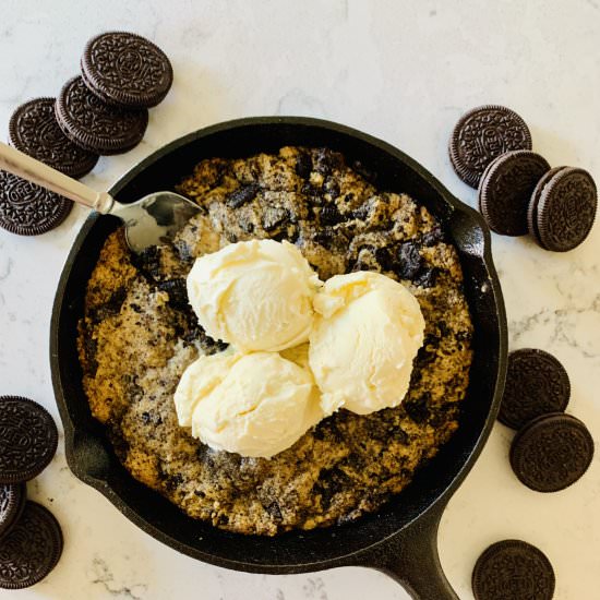 cookies and cream pizookie