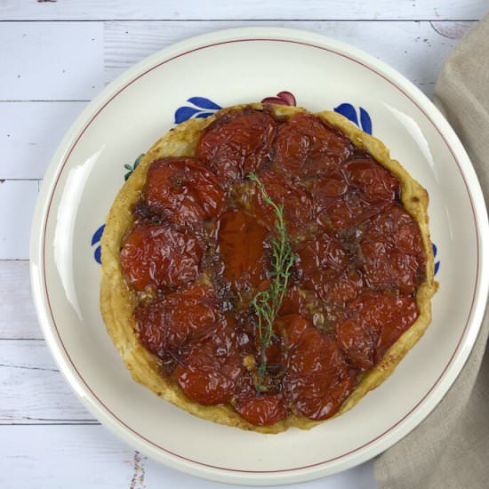 Upside-down Tomato Tart with Cheese