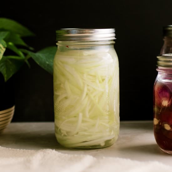Lacto Fermented Onions