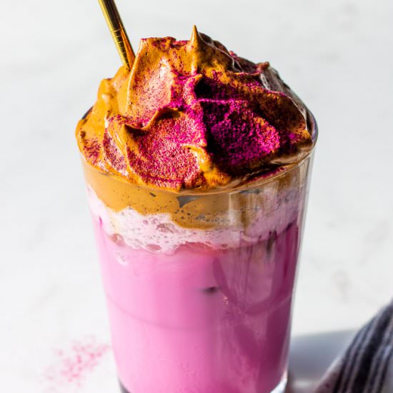 Dragon Fruit Whipped Coffee