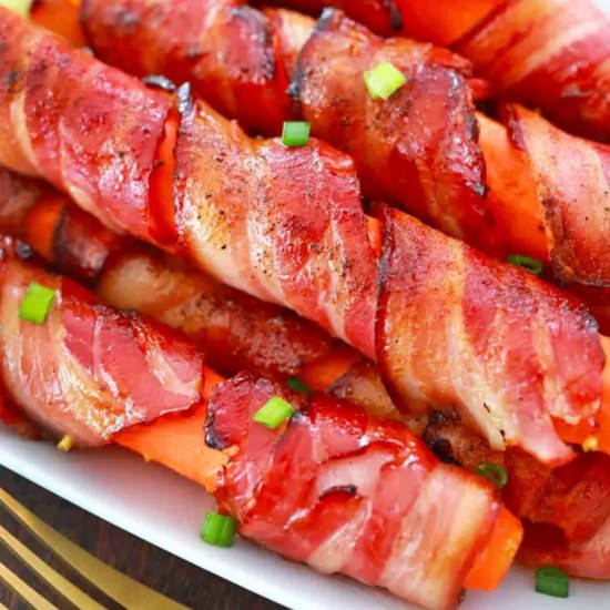 Maple Bacon Carrots