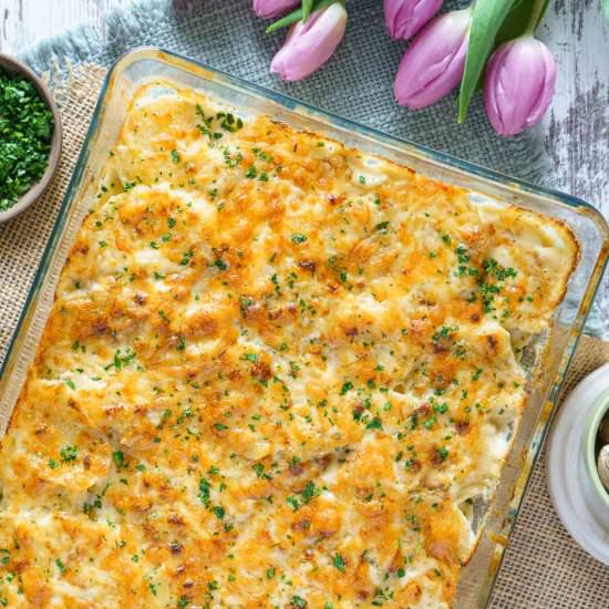 Scalloped Potatoes (no flour)