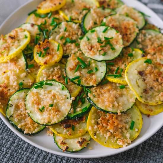 Parmesan Zucchini and Squash