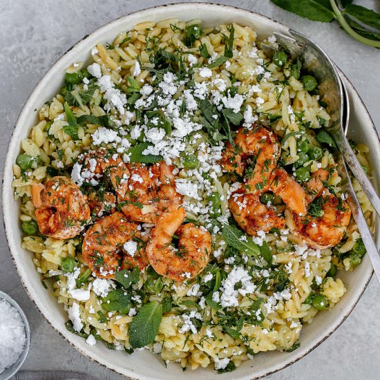 Shrimp and Orzo Salad