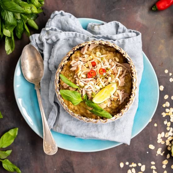 Itämainen kanapuuro (congee)