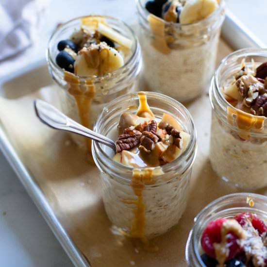 Overnight Oats with Protein Powder