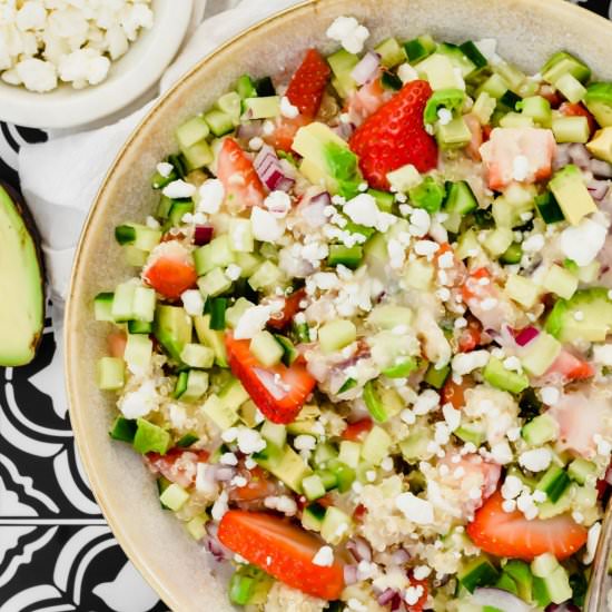 Strawberry Quinoa Salad