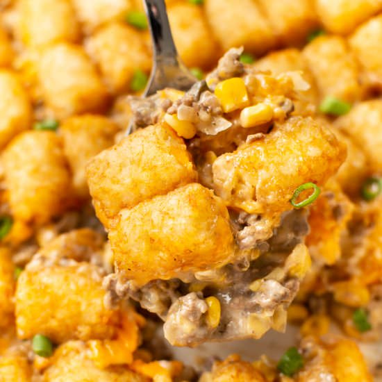 easy tater tot casserole