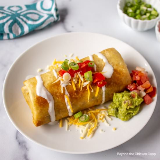 Beef Chimichanga
