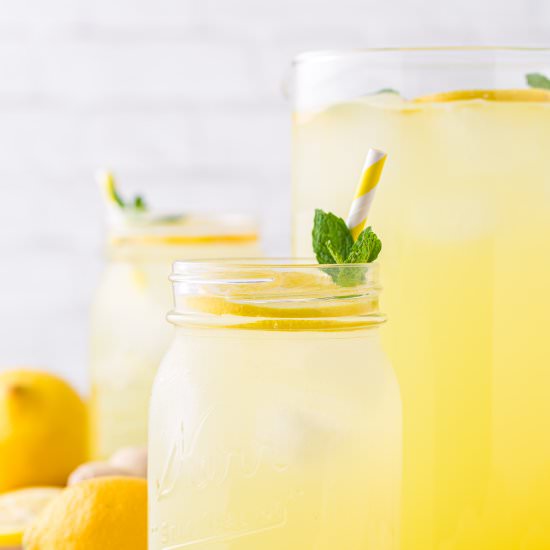Ginger Mint Lemonade