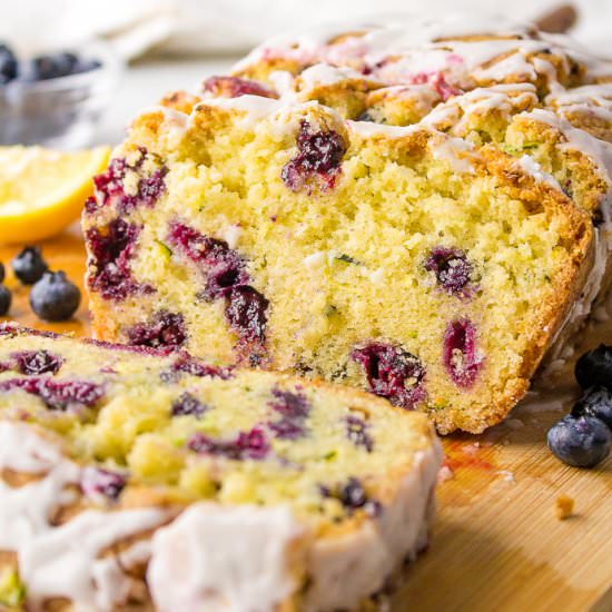 Blueberry Zucchini Bread