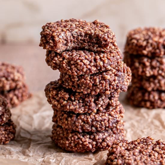 Crispy Quinoa Cacao Cookies