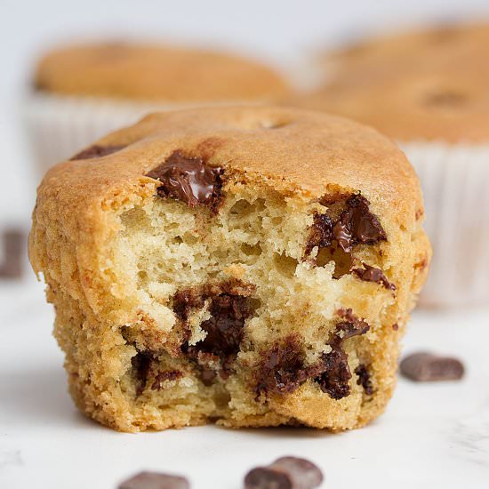 Vegan Chocolate Chip Muffins