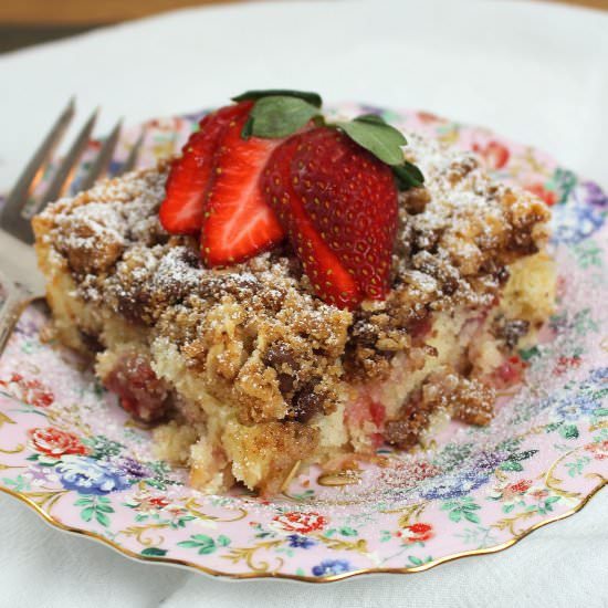 Strawberry Chocolate Chip Cake