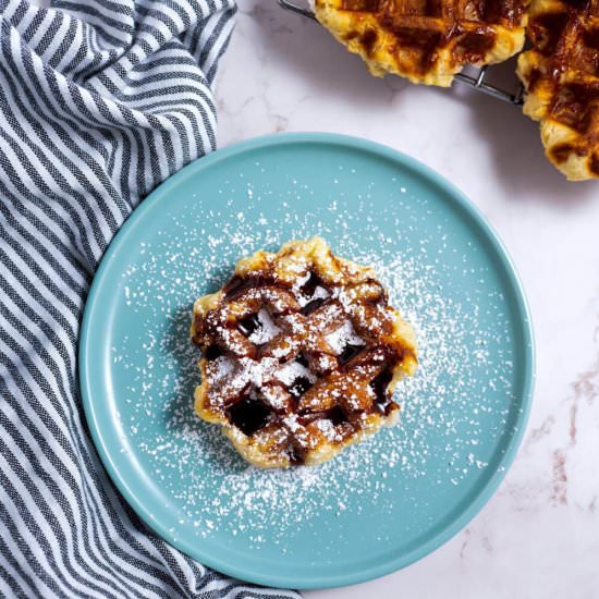 Belgian Liège Waffles