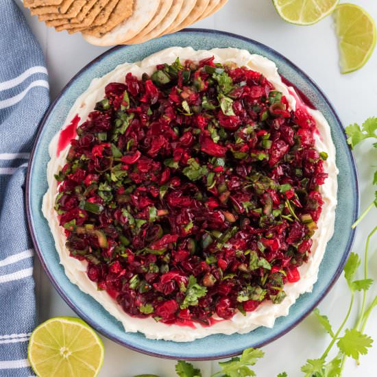 Cranberry Jalapeno Dip