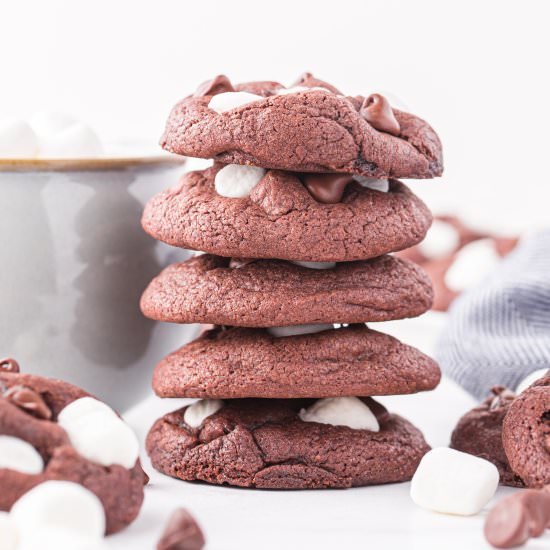 Hot Chocolate Cookies