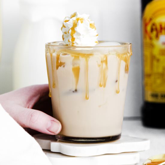 Salted Caramel White Russian