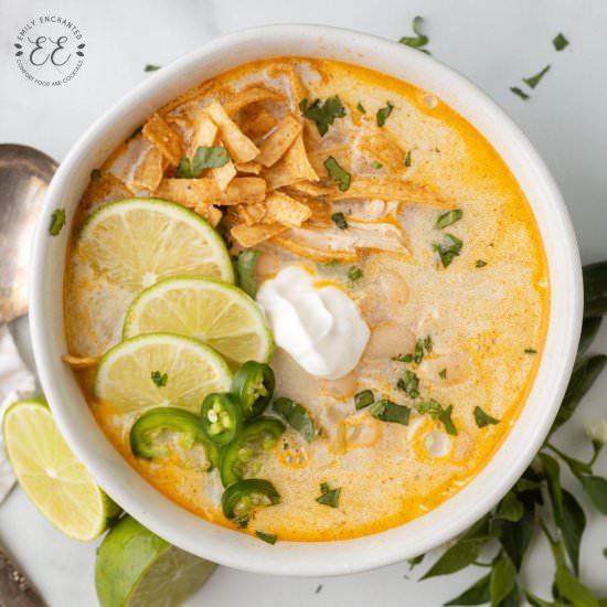 Creamy White Chicken Chili