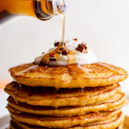 Carrot Cake Pancakes