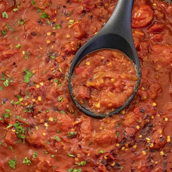 Spicy Arrabbiata Sauce