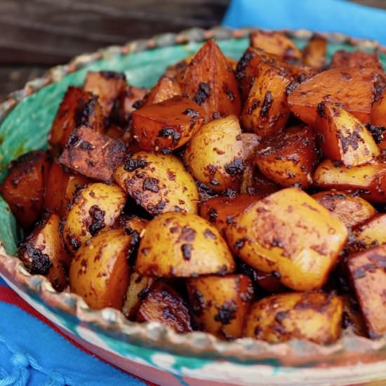 Ancho Chile Roasted Potatoes