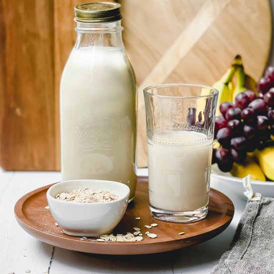5 Minute Oat Milk Recipe