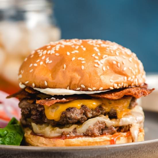 Double Bacon Cheeseburger