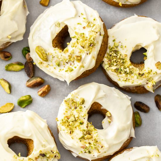 Carrot Cake Donuts