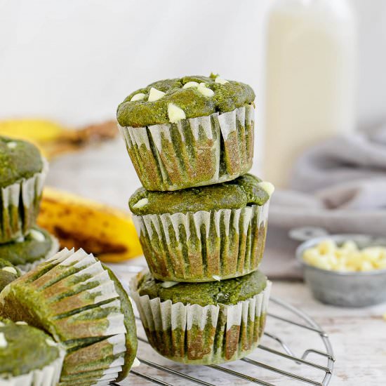 Green Smoothie Muffins