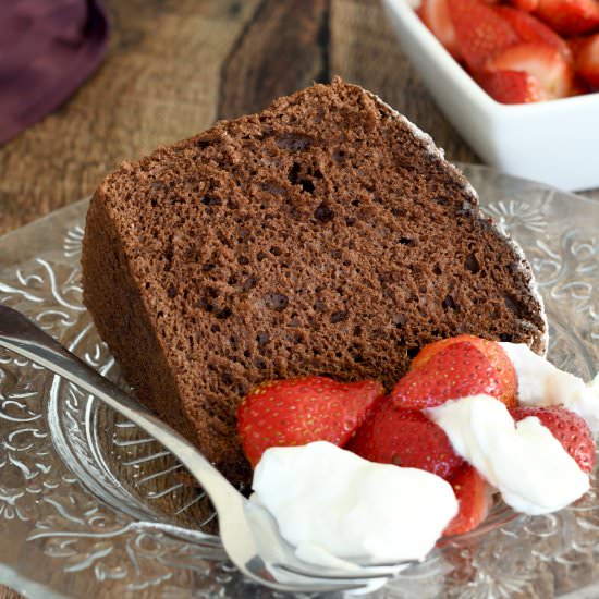 Chocolate Chiffon Cake