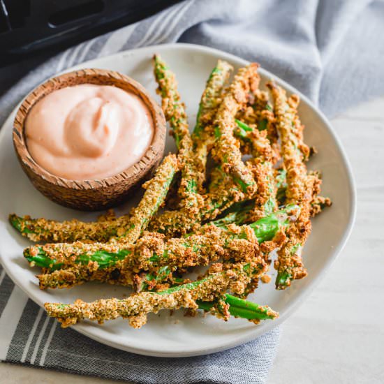Air Fryer Green Bean Fries