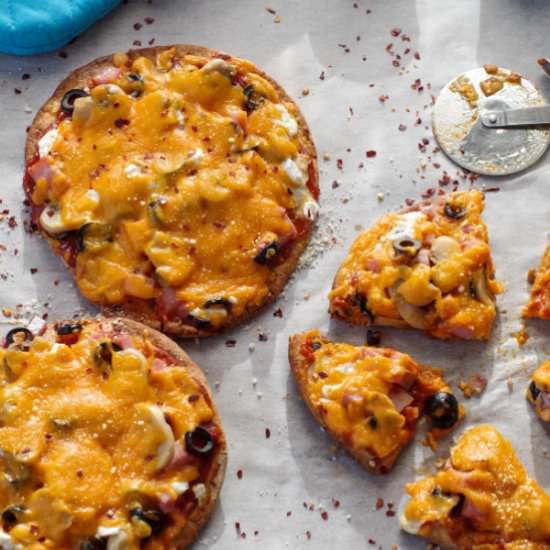 Healthy Pita Pizza