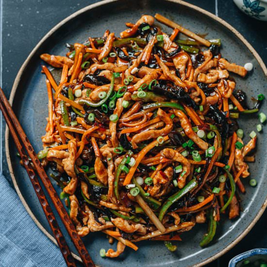 Shredded Pork with Garlic Sauce