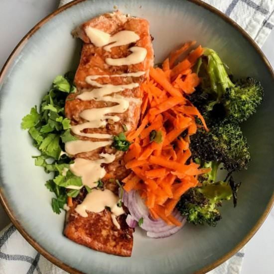 Salmon Buddha Bowl