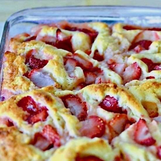 Baked Strawberry Shortcake