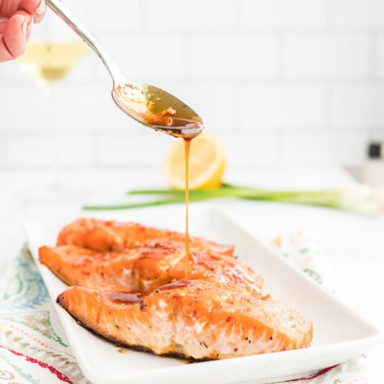 Maple Soy Salmon