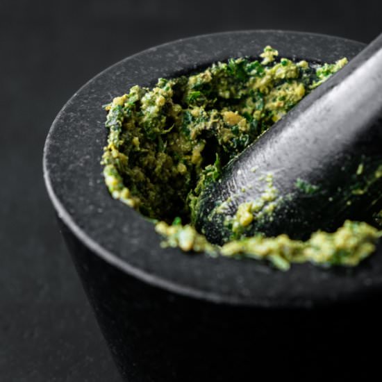 Hazelnut Pesto