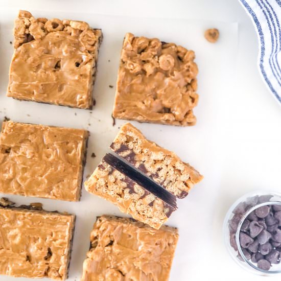 Peanut Butter Cheerio Bars