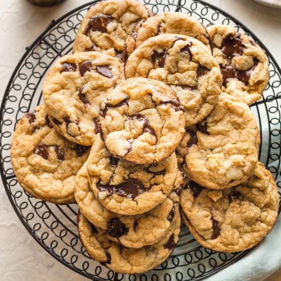 Bakery Style Chocolate Chip Cookies