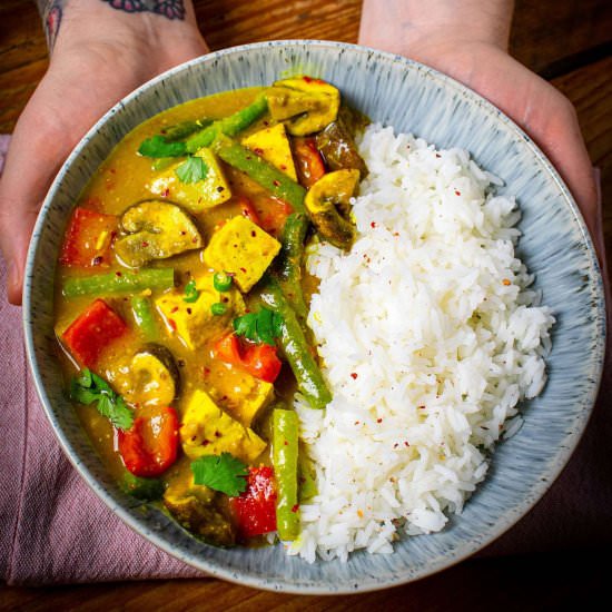 Thai Tofu Yellow Curry