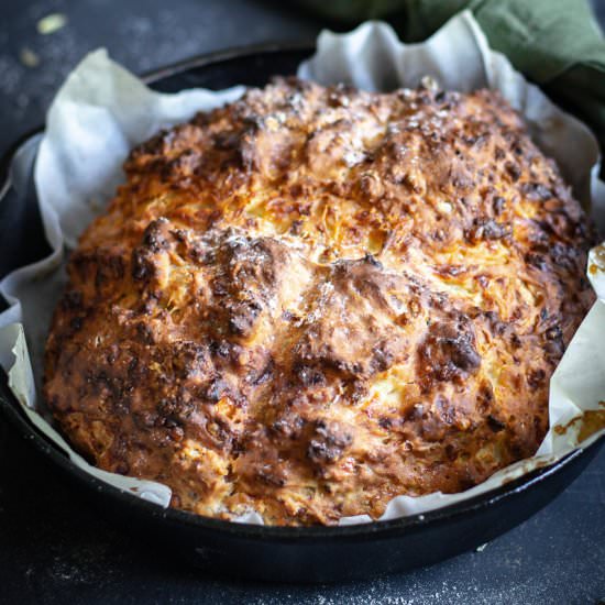 Bacon, Chive & Cheese Soda Bread