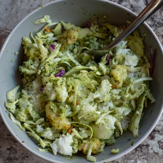 Chimichurri Shrimp Bowls