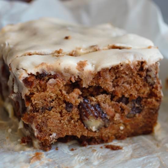 GF Vegan Carrot Loaf
