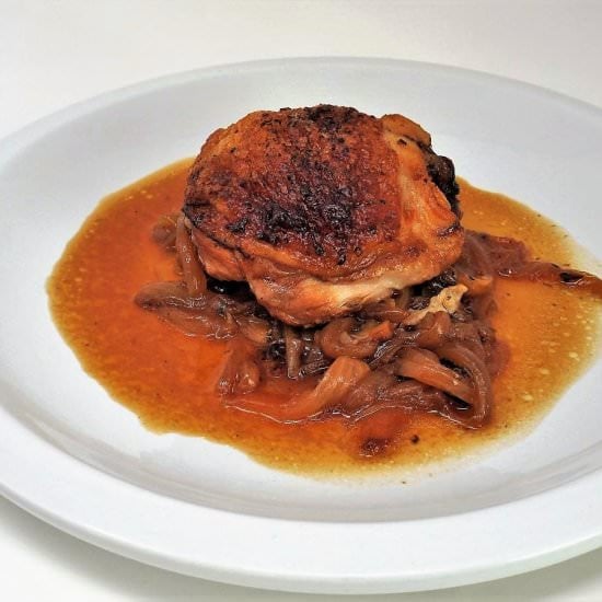 French Onion Braised Chicken