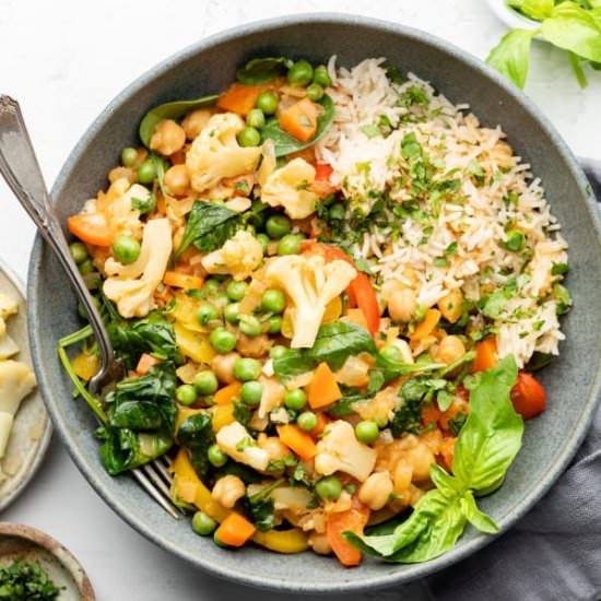 Thai Red Vegetable Curry
