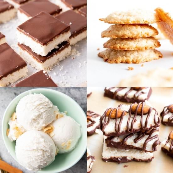 20+ Healthy Coconut Dessert Recipes